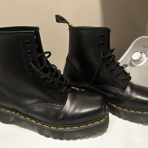 Dr. Martens Black Combat Boots